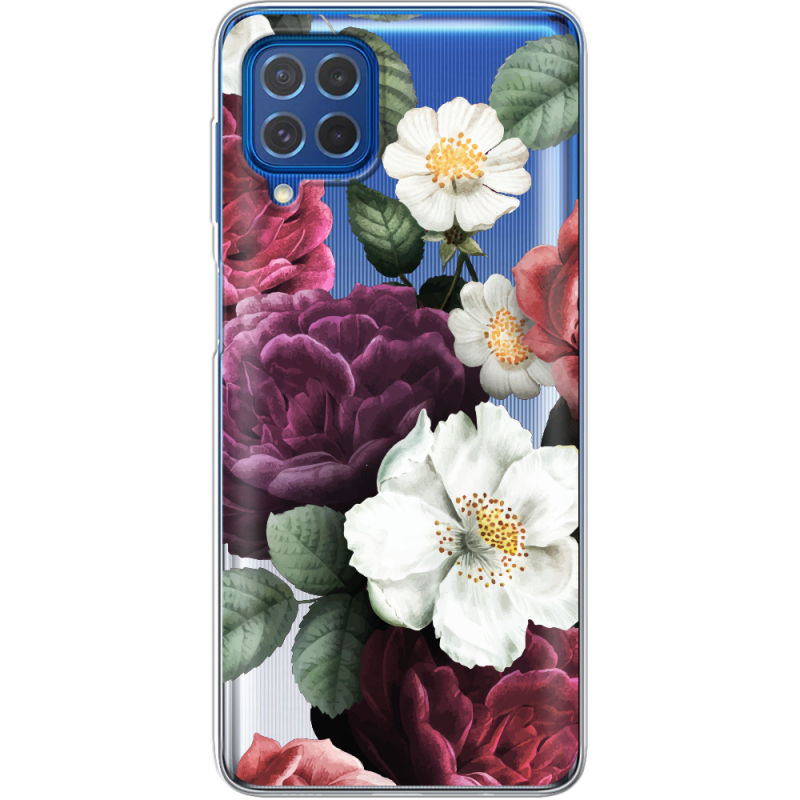 Прозрачный чехол BoxFace Samsung M625F Galaxy M62 Floral Dark Dreams