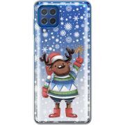 Прозрачный чехол BoxFace Samsung M625F Galaxy M62 Christmas Deer with Snow