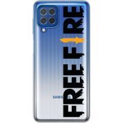 Прозрачный чехол BoxFace Samsung M625F Galaxy M62 Free Fire Black Logo