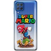 Прозрачный чехол BoxFace Samsung M625F Galaxy M62 Super Mario