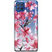 Прозрачный чехол BoxFace Samsung M625F Galaxy M62 Pink Magnolia