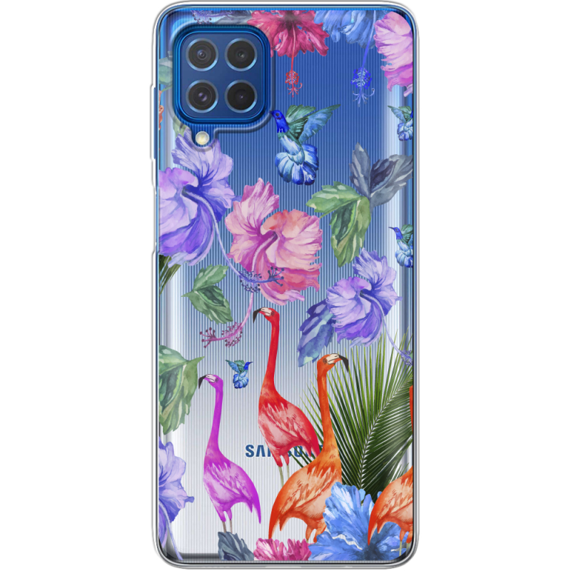 Прозрачный чехол BoxFace Samsung M625F Galaxy M62 Flamingo