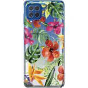 Прозрачный чехол BoxFace Samsung M625F Galaxy M62 Tropical Flowers