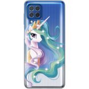Чехол со стразами Samsung M625F Galaxy M62 Unicorn Queen