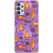 Чехол BoxFace Samsung A325 Galaxy A32 Yoga Cat