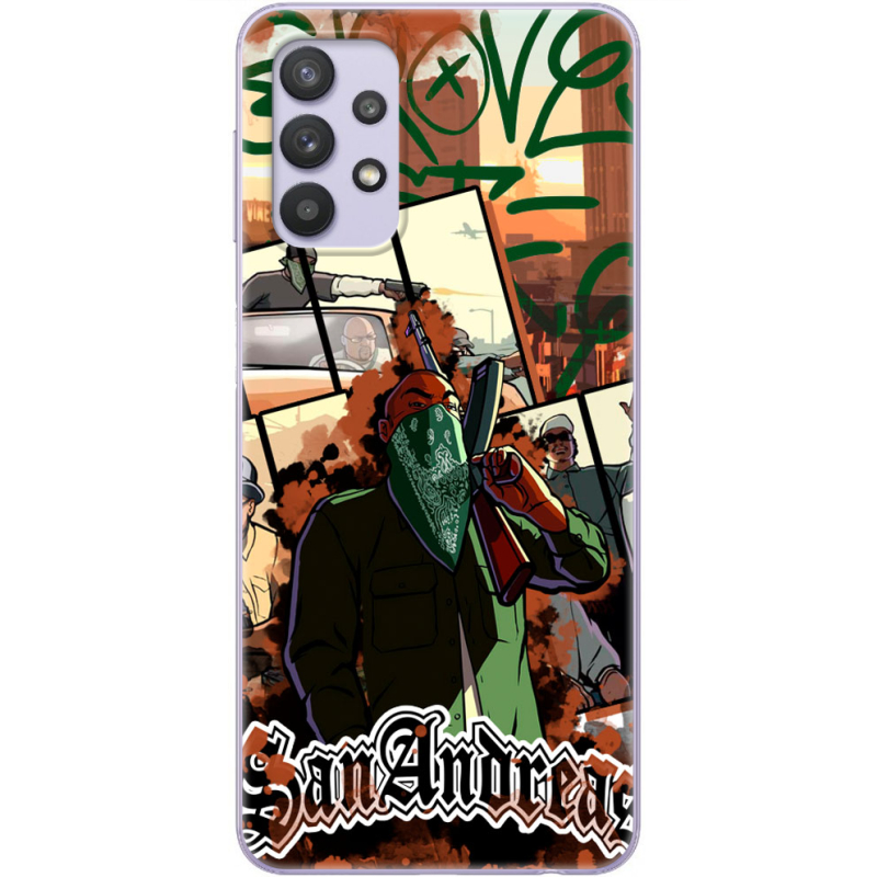 Чехол BoxFace Samsung A325 Galaxy A32 GTA San Andreas