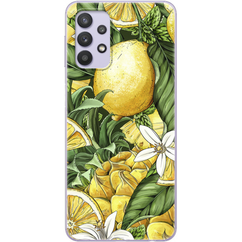 Чехол BoxFace Samsung A325 Galaxy A32 Lemon Pattern