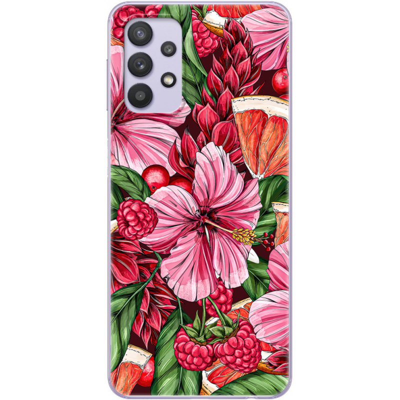 Чехол BoxFace Samsung A325 Galaxy A32 Tropical Flowers