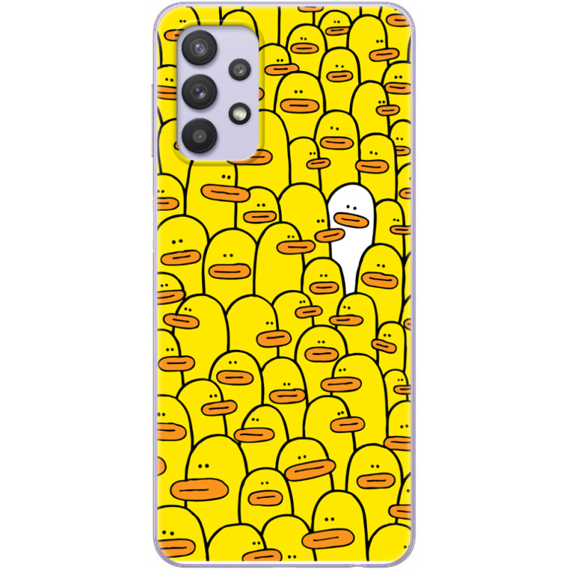 Чехол BoxFace Samsung A325 Galaxy A32 Yellow Ducklings