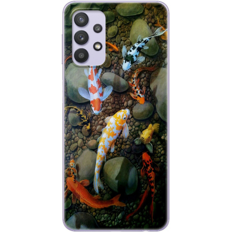 Чехол BoxFace Samsung A325 Galaxy A32 Underwater Koi