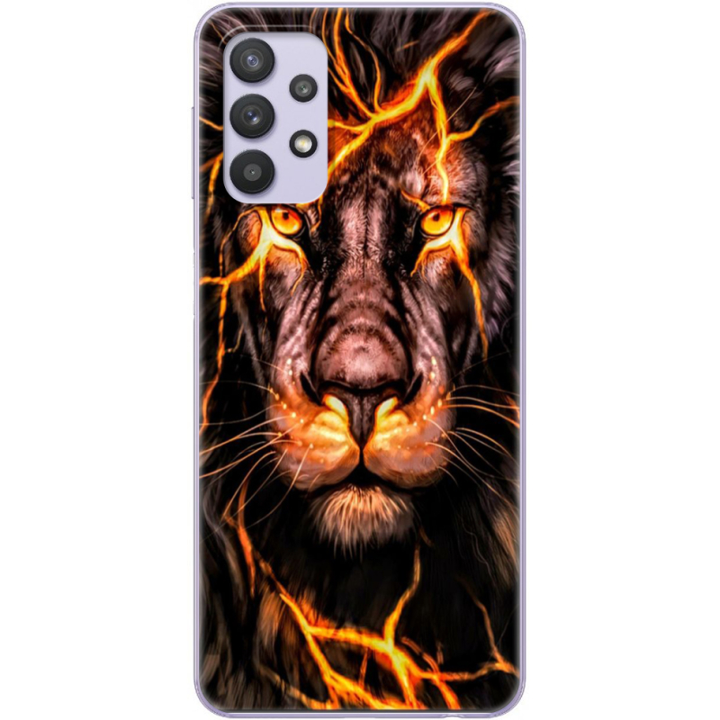 Чехол BoxFace Samsung A325 Galaxy A32 Fire Lion