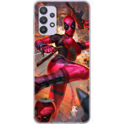 Чехол BoxFace Samsung A325 Galaxy A32 Woman Deadpool