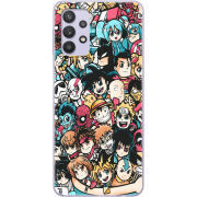 Чехол BoxFace Samsung A325 Galaxy A32 Anime Stickers