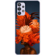 Чехол BoxFace Samsung A325 Galaxy A32 Exquisite Orange Flowers