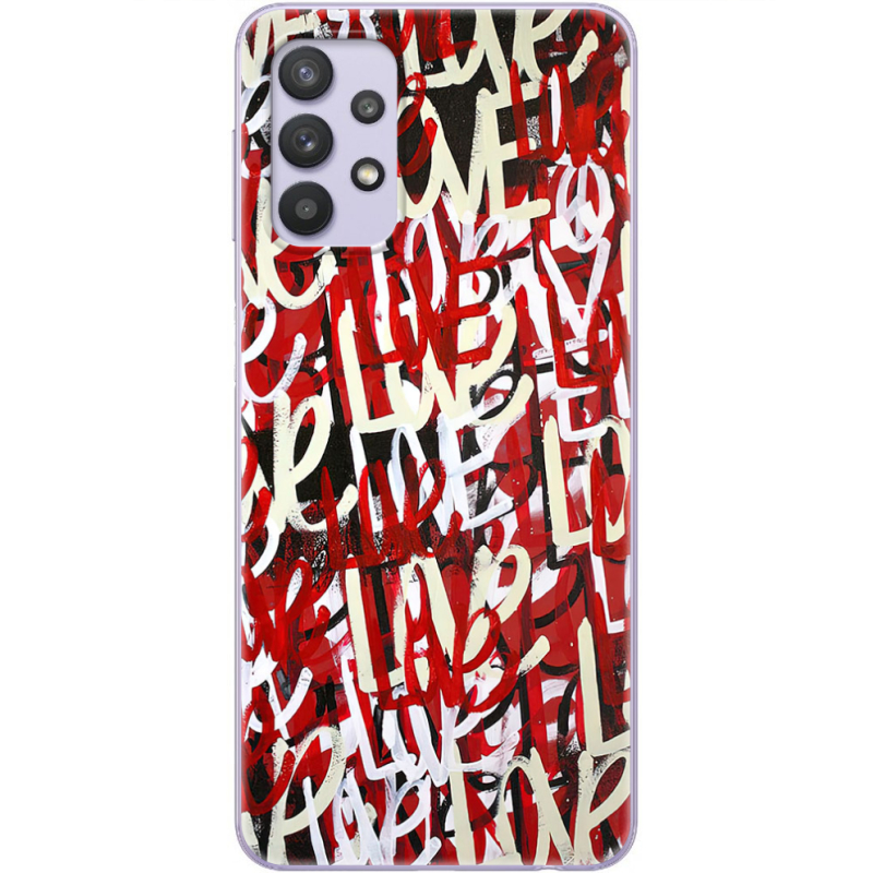 Чехол BoxFace Samsung A325 Galaxy A32 Love Graffiti