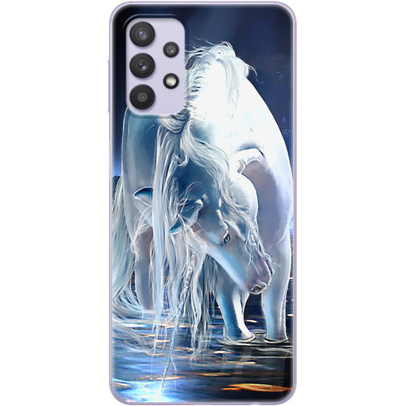 Чехол BoxFace Samsung A325 Galaxy A32 White Horse