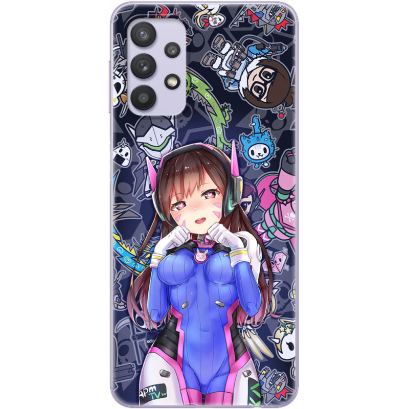 Чехол BoxFace Samsung A325 Galaxy A32 Overwatch D.VA