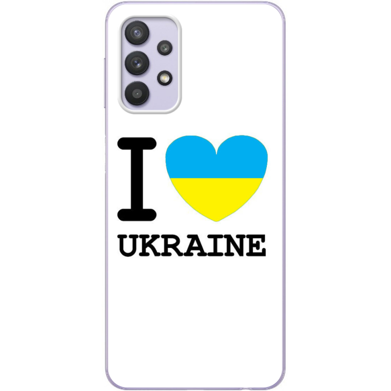 Чехол BoxFace Samsung A325 Galaxy A32 I love Ukraine