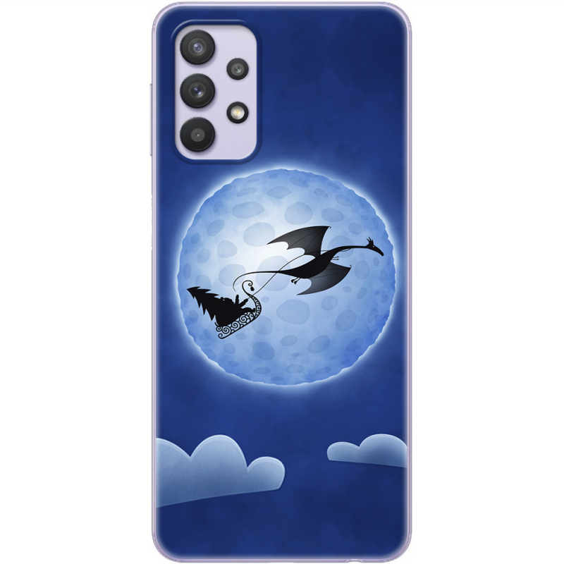 Чехол BoxFace Samsung A325 Galaxy A32 Christmas Dragon