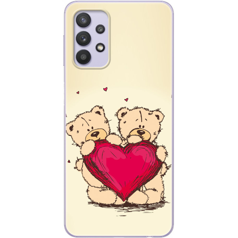 Чехол BoxFace Samsung A325 Galaxy A32 Teddy Bear Love