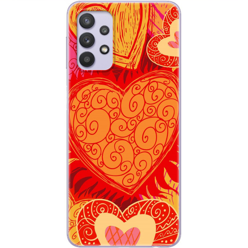 Чехол BoxFace Samsung A325 Galaxy A32 Warm Hearts