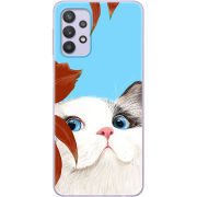 Чехол BoxFace Samsung A325 Galaxy A32 Wondering Cat