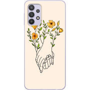 Чехол BoxFace Samsung A325 Galaxy A32 Flower Hands