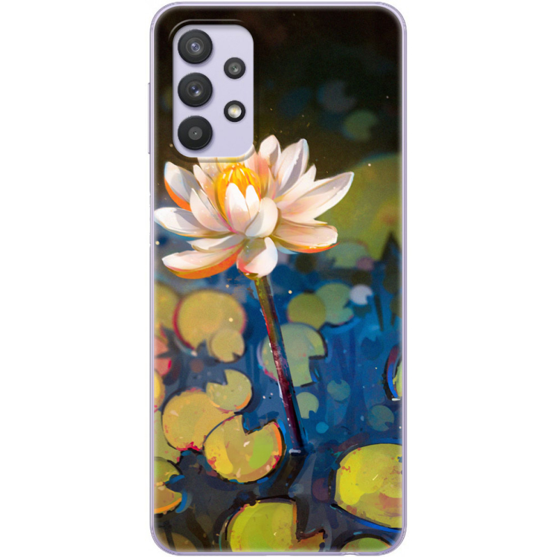 Чехол BoxFace Samsung A325 Galaxy A32 Waterlily