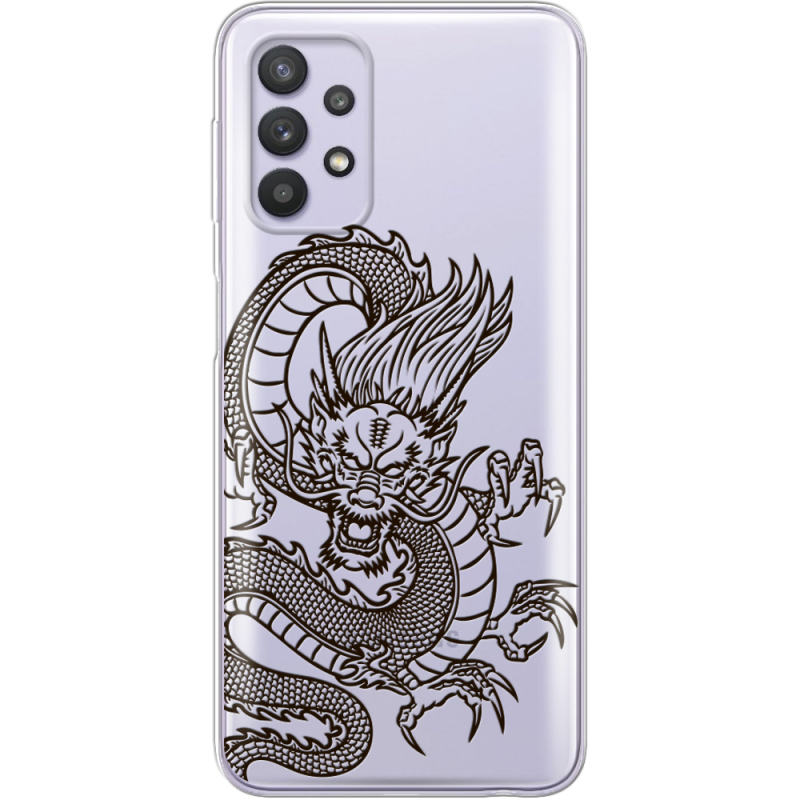 Прозрачный чехол BoxFace Samsung A325 Galaxy A32 Chinese Dragon