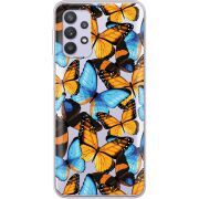 Прозрачный чехол BoxFace Samsung A325 Galaxy A32 Butterfly Morpho