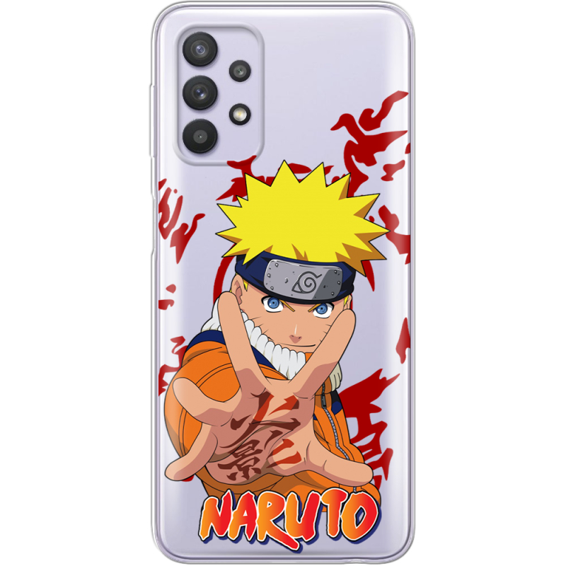 Прозрачный чехол BoxFace Samsung A325 Galaxy A32 Naruto