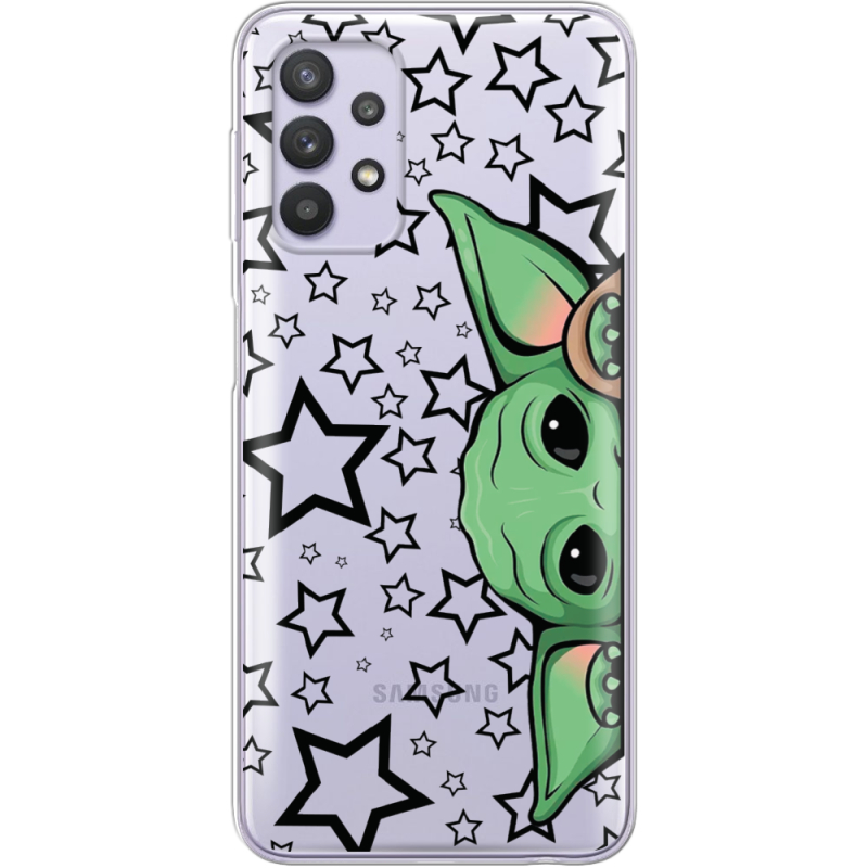 Прозрачный чехол BoxFace Samsung A325 Galaxy A32 Baby Yoda