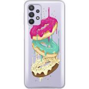 Прозрачный чехол BoxFace Samsung A325 Galaxy A32 Donuts