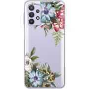 Прозрачный чехол BoxFace Samsung A325 Galaxy A32 Floral