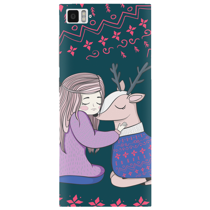 Чехол Uprint Xiaomi Mi 3 Girl and deer
