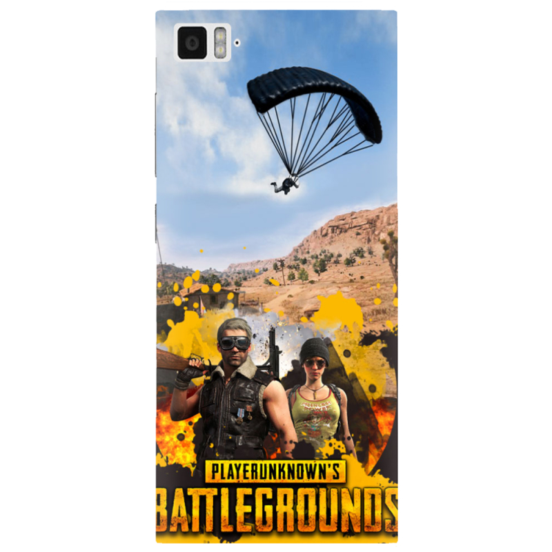Чехол Uprint Xiaomi Mi 3 Pubg parachute