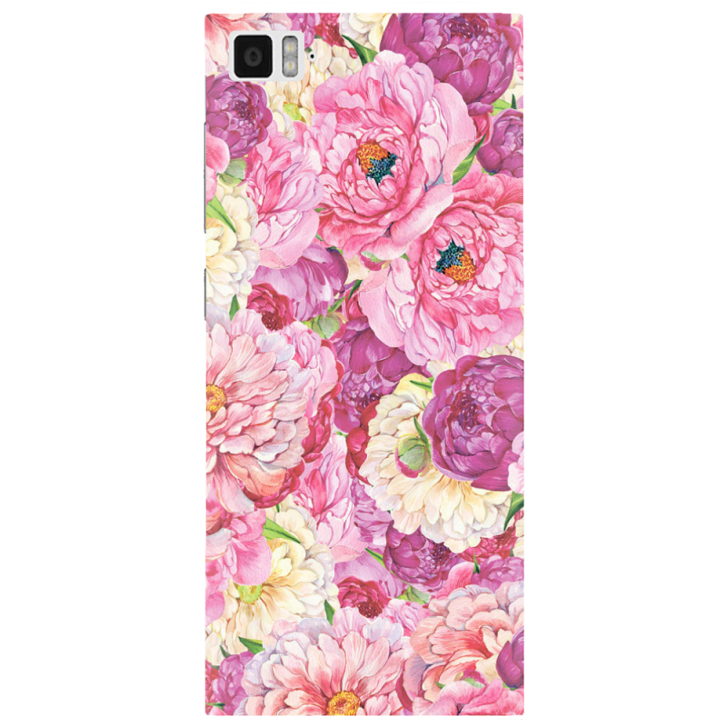 Чехол Uprint Xiaomi Mi 3 Pink Peonies