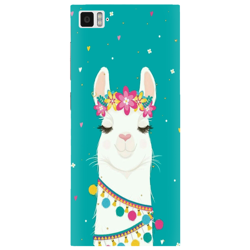 Чехол Uprint Xiaomi Mi 3 Cold Llama