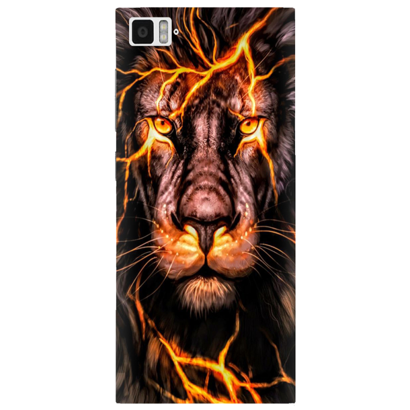 Чехол Uprint Xiaomi Mi 3 Fire Lion