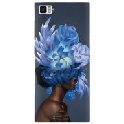 Чехол Uprint Xiaomi Mi 3 Exquisite Blue Flowers