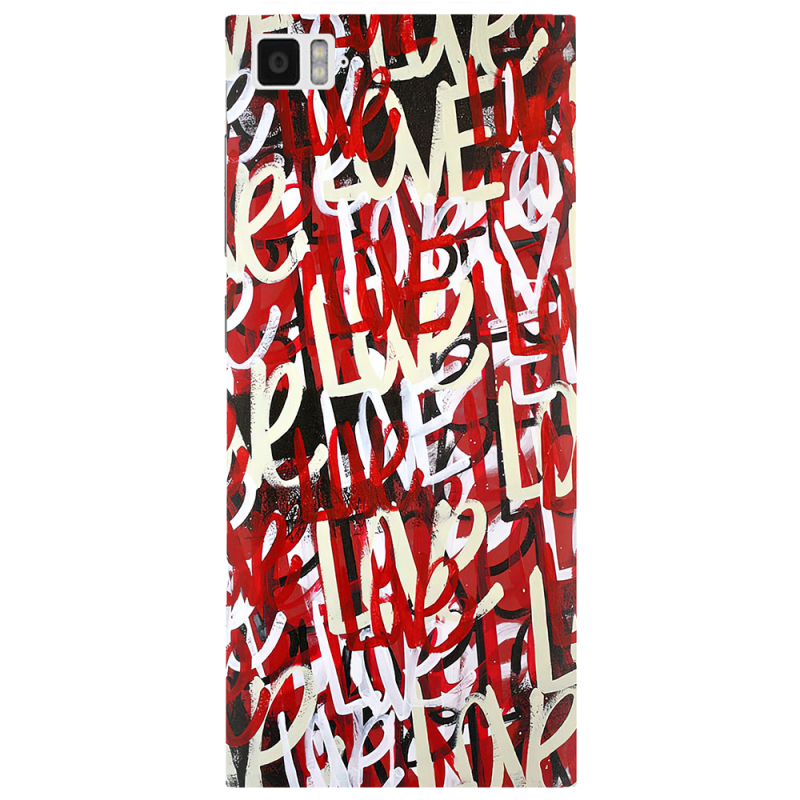 Чехол Uprint Xiaomi Mi 3 Love Graffiti