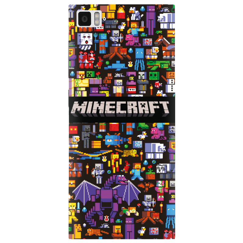 Чехол Uprint Xiaomi Mi 3 Minecraft Mobbery