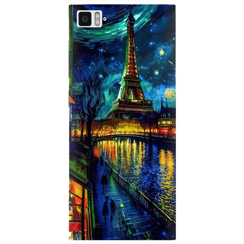 Чехол Uprint Xiaomi Mi 3 Сяйво над Парижем
