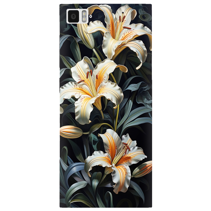 Чехол Uprint Xiaomi Mi 3 Сяйво цвіту ночі