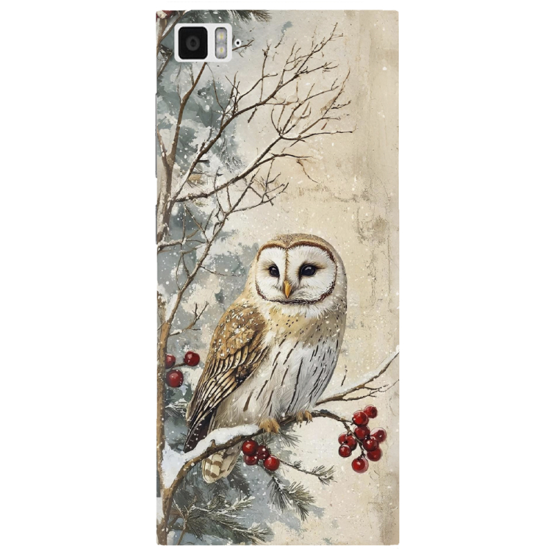 Чехол Uprint Xiaomi Mi 3 Christmas Owl