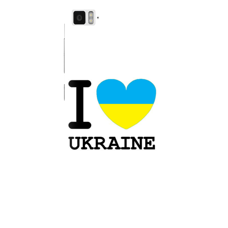 Чехол Uprint Xiaomi Mi 3 I love Ukraine