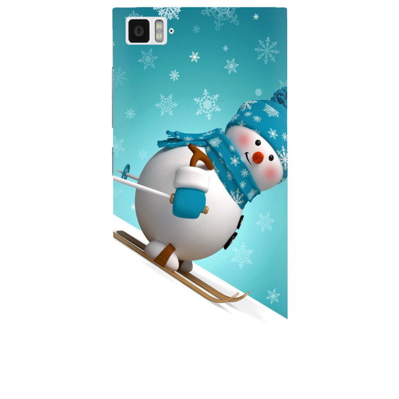 Чехол Uprint Xiaomi Mi 3 Skier Snowman