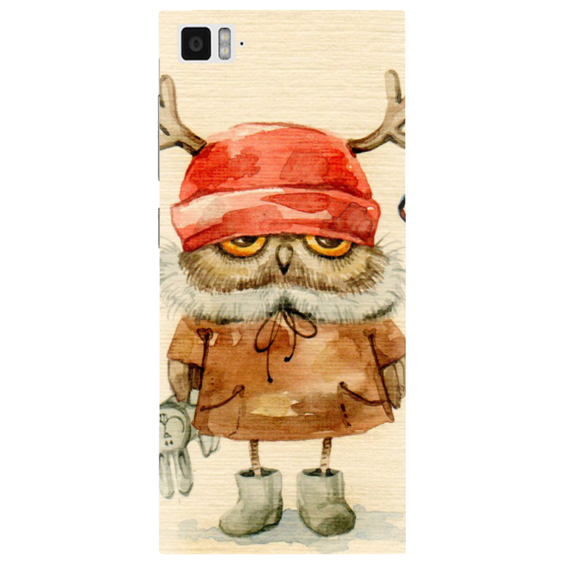 Чехол Uprint Xiaomi Mi 3 Милая Сова