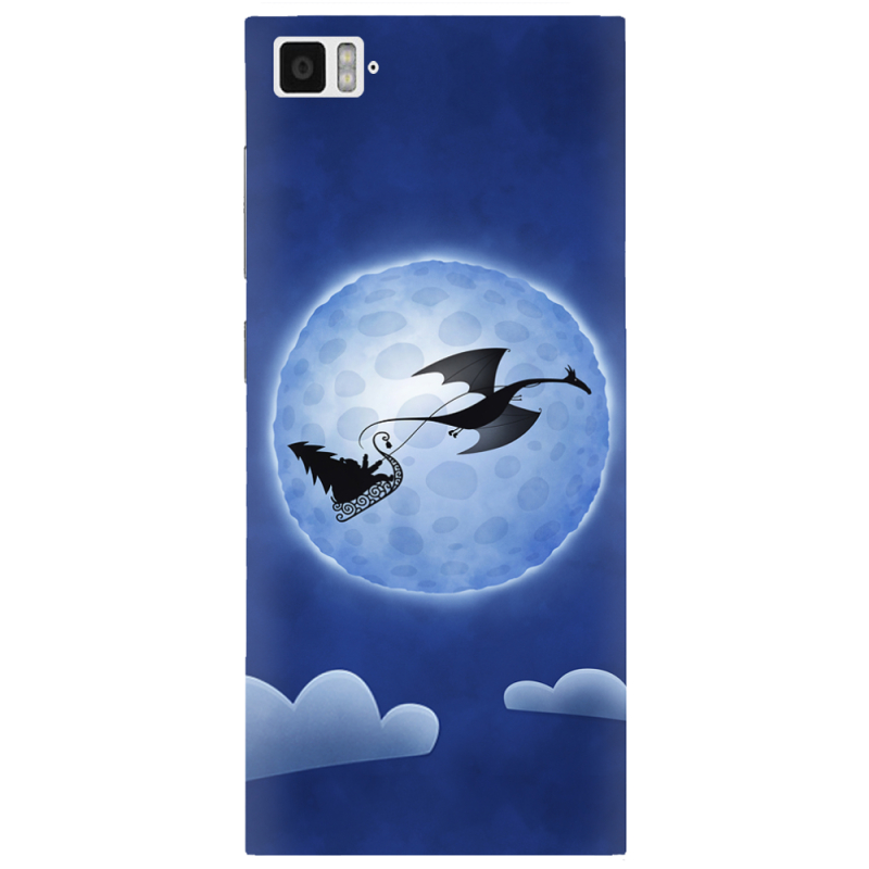 Чехол Uprint Xiaomi Mi 3 Christmas Dragon
