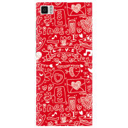 Чехол Uprint Xiaomi Mi 3 Happy Valentines